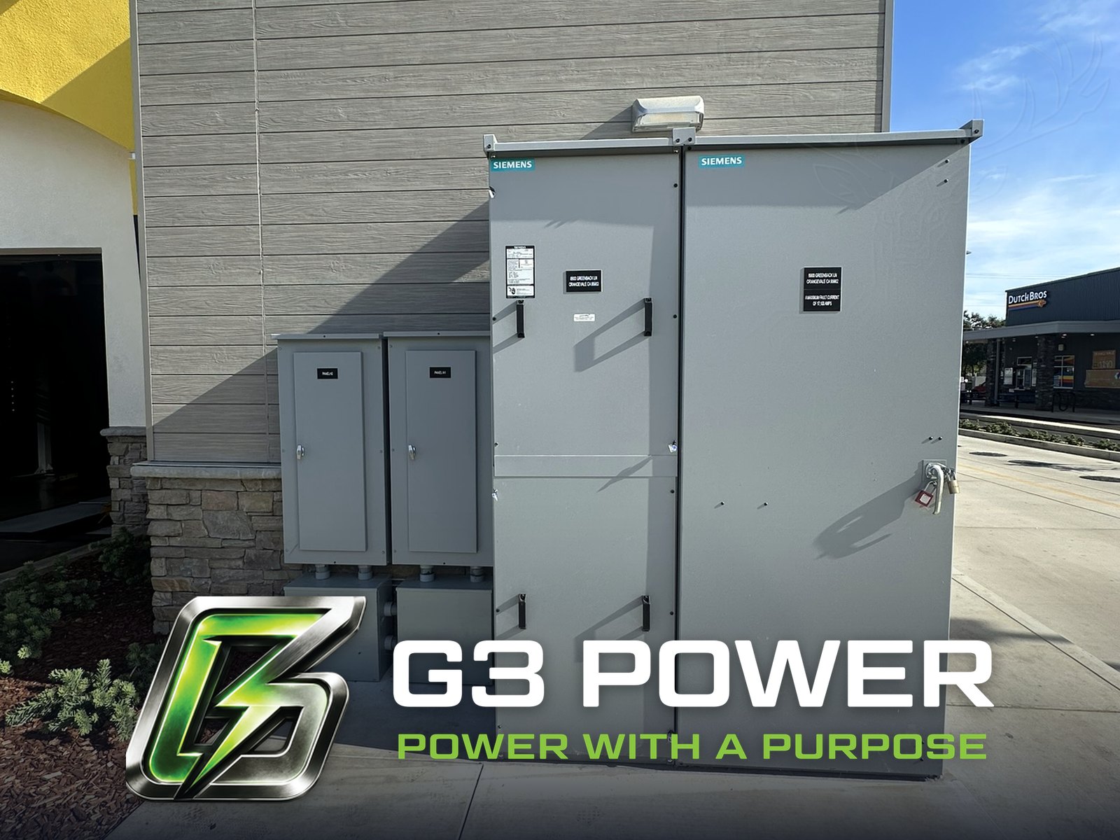 Siemens commercial service switchgear installed by G3 Power